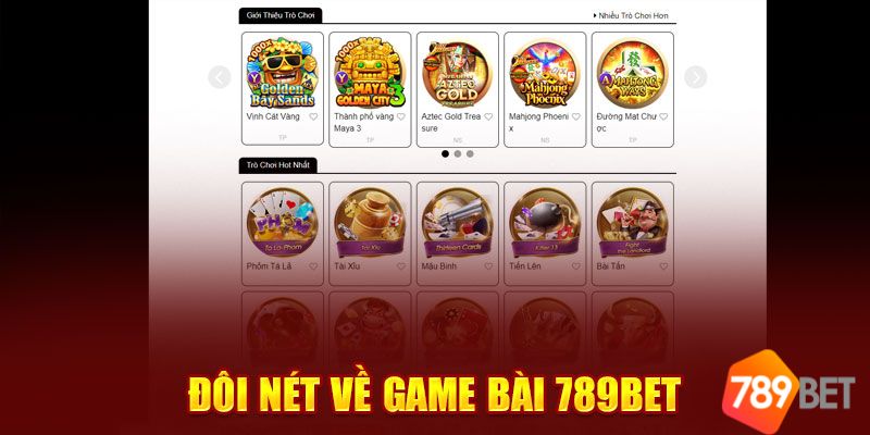 Những lý do game bài tại 789BET lôi cuốn nhiều người chơi